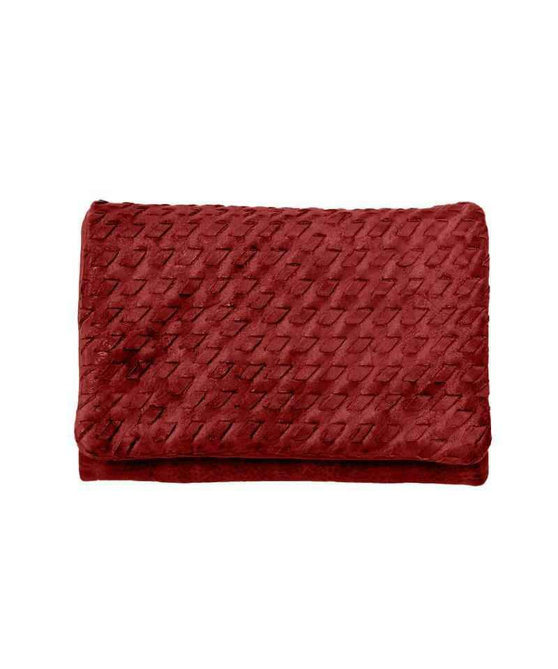 BZNA Berlin Frieda Rot Wallet Leather Leder Portemonnaie Geldbörse Clutch