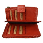 Load image into Gallery viewer, BZNA Berlin Karla Blau Wallet Leather Leder Portemonnaie Geldbörse Clutch - B Z N A
