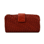 Load image into Gallery viewer, BZNA Berlin Karla Rot Wallet Leather Leder Portemonnaie Geldbörse Clutch - B Z N A
