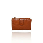 Load image into Gallery viewer, BZNA Berlin Lina Orange Wallet Leather Leder Portemonnaie Geldbörse Clutch - B Z N A
