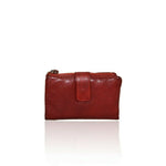 Load image into Gallery viewer, BZNA Berlin Lina Rot Wallet Leather Leder Portemonnaie Geldbörse Clutch - B Z N A
