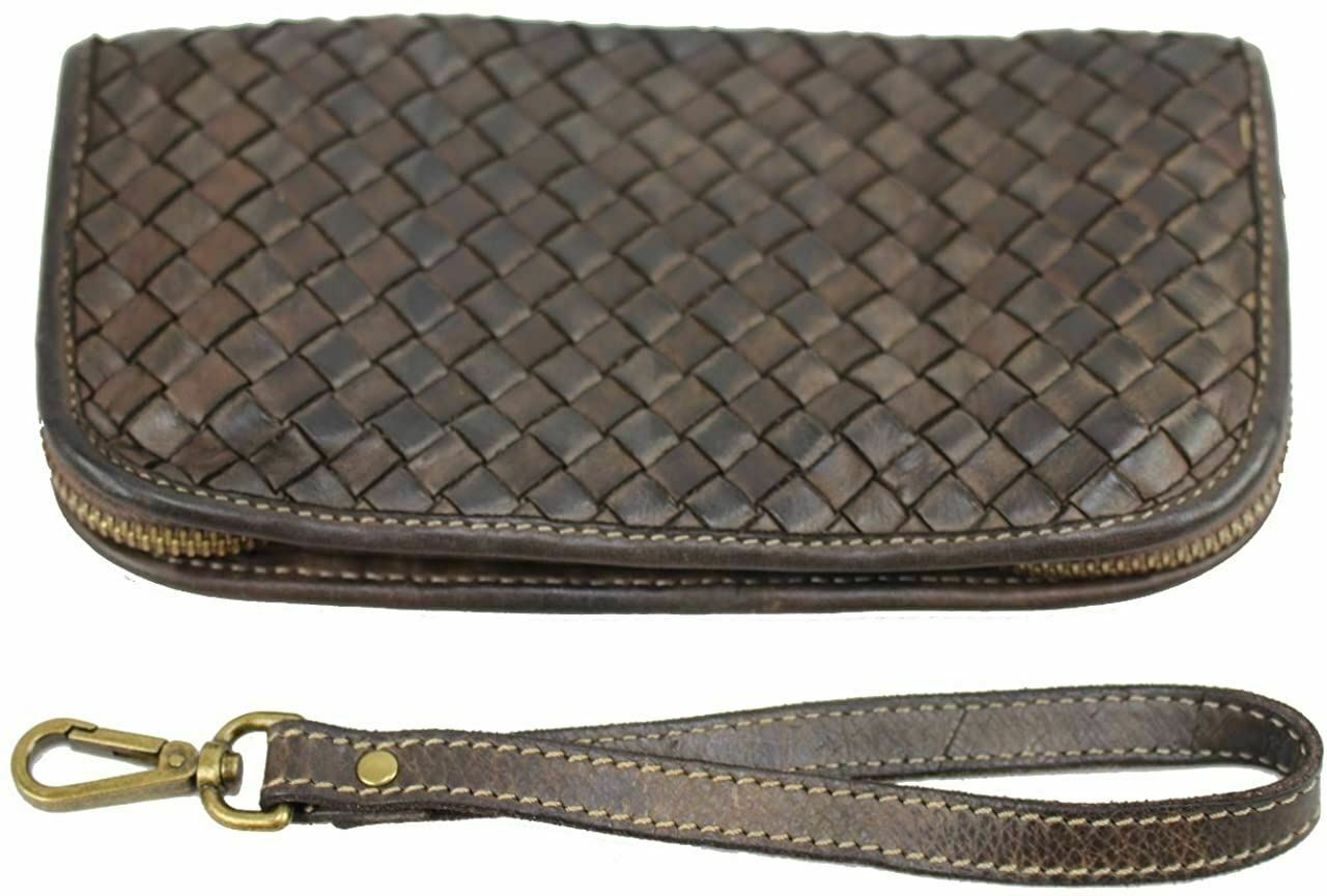 BZNA Berlin Mira moro Wallet sheep Leather Leder Portemonnaie Geldbörse Clutch - B Z N A