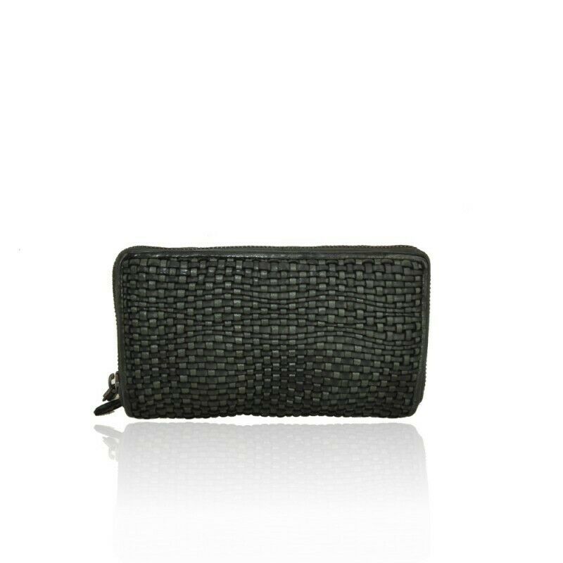 BZNA Berlin Naila Grün Wallet Leather Leder Portemonnaie Geldbörse Clutch - B Z N A