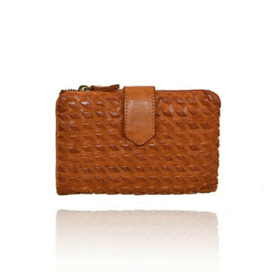 BZNA Berlin Paja Cognac B Wallet Leather Leder Portemonnaie Geldbörse Clutch - B Z N A