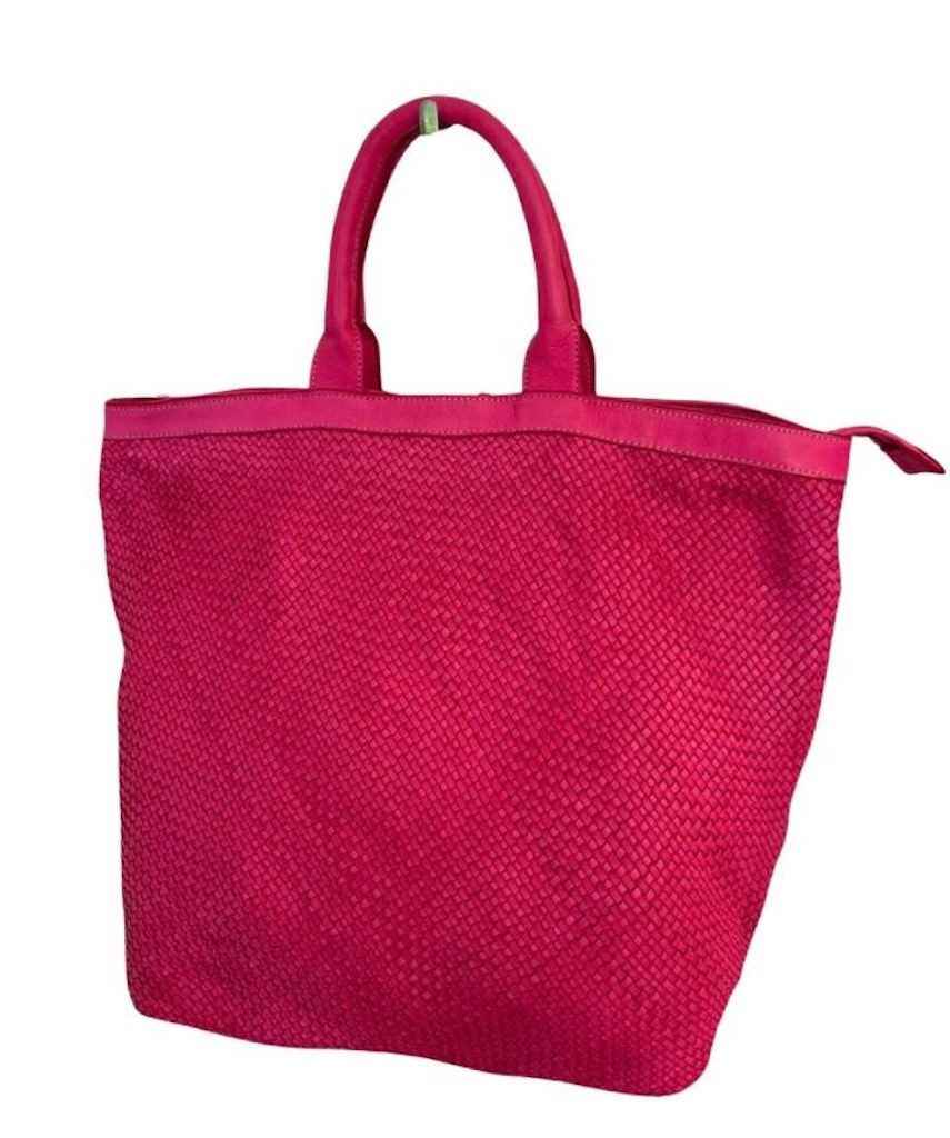 BZNA Bag Naomi Pink Italy Designer Damen Handtasche Ledertasche Tasche Shopper