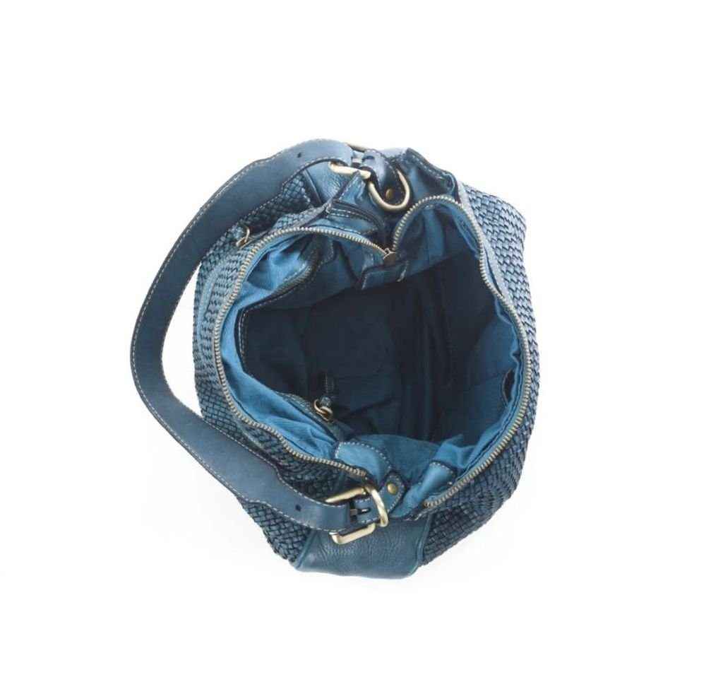 BZNA Bag Anja Gelb Italy Designer Beutel Umhängetasche Damen Handtasche Leder