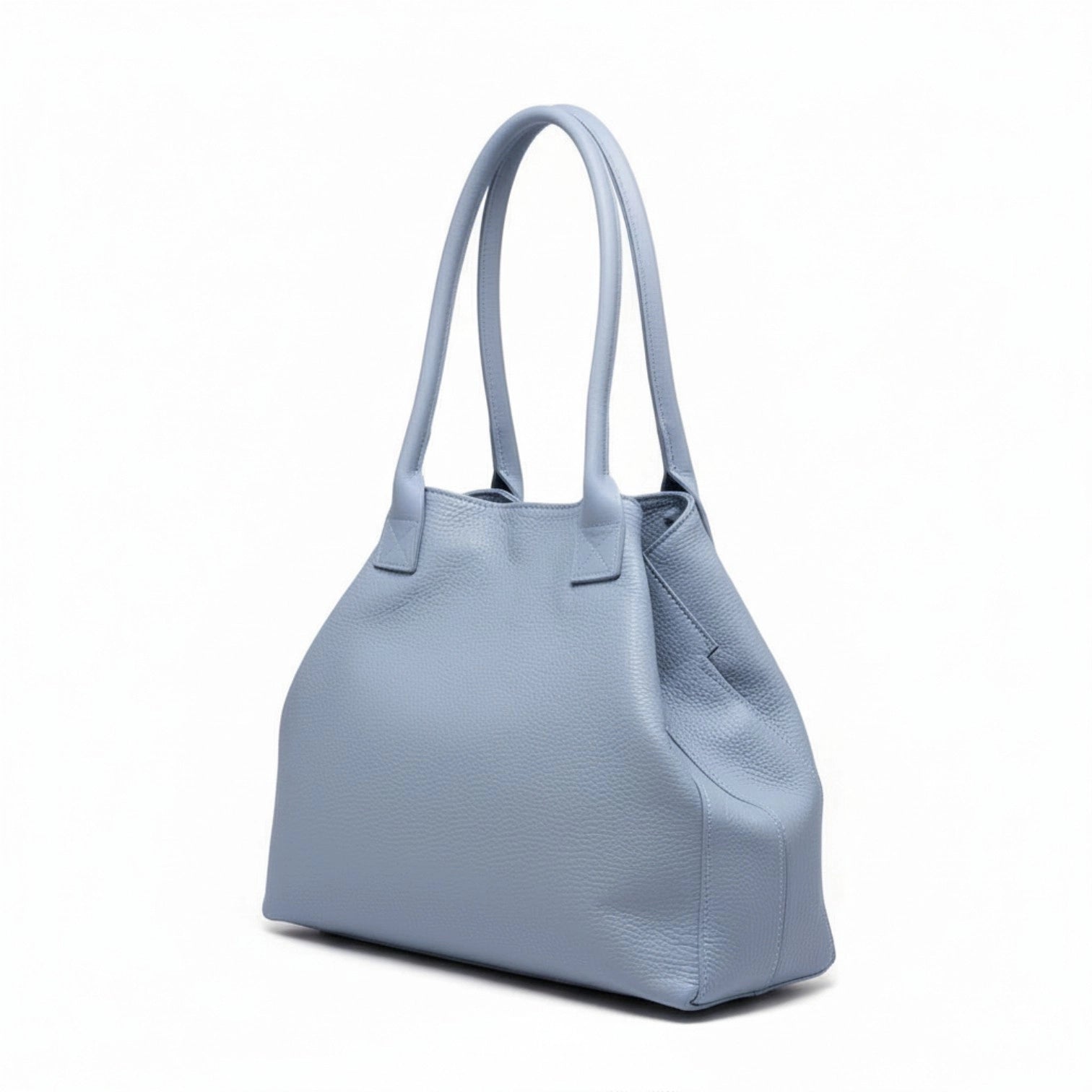BZNA Bag Ladiva Himmelblau Leder Italy Damen Shopper Handtasche Schultertasche Tasche - B Z N A