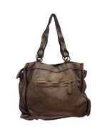 Load image into Gallery viewer, BZNA Bag Paris Taupe Italy Designer Beutel Umhängetasche Damen Handtasche Leder
