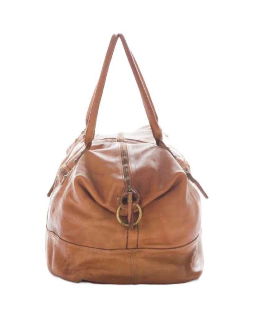 BZNA Bag Joe Beige Italy Designer Weekender Damen Reise Tasche Handtasche Schultertasche Leder Shopper Neu