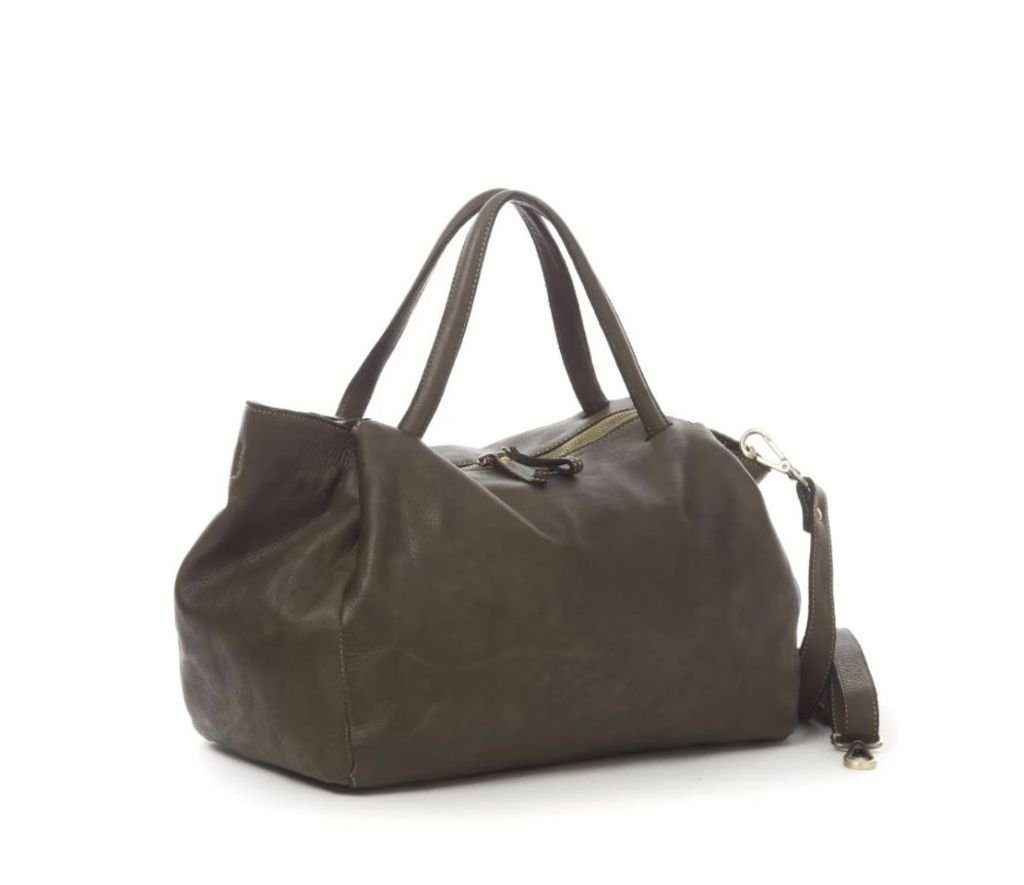 BZNA Bag Diana Grün Italy Designer Damen Handtasche Schultertasche Tasche Leder Neu