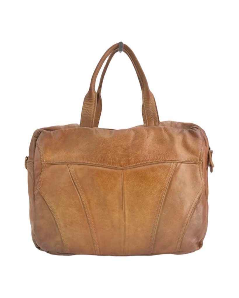 BZNA Bag Simsa Fuxia Pink Business Aktentasche Designer Ledertasche Schultertasche Unisex