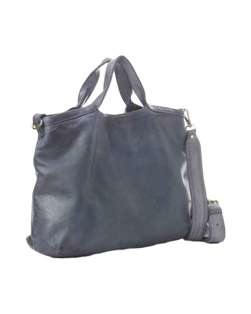BZNA Bag Shopper Zoel Grau Designer Business Messenger Tasche Schultertasche