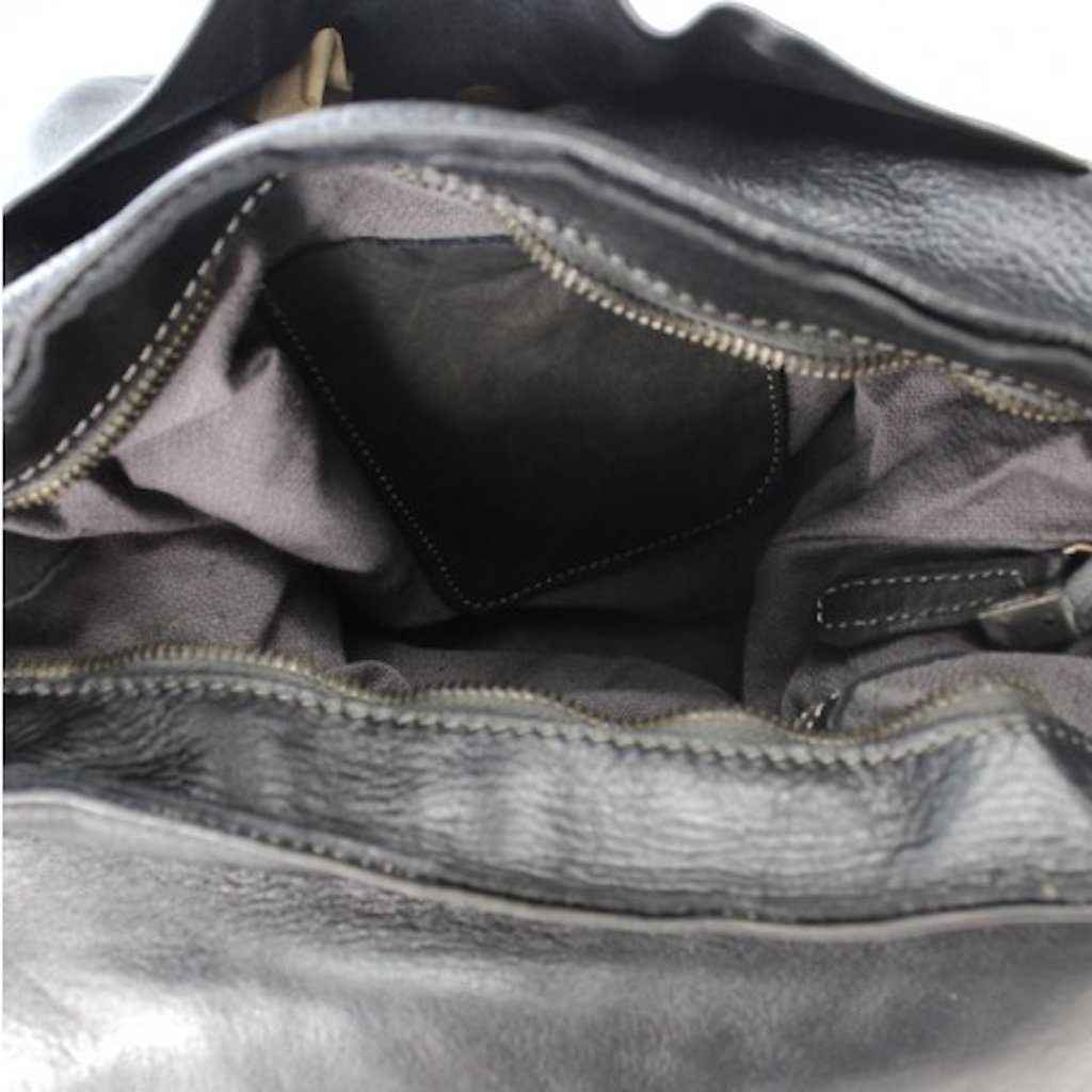 BZNA Bag Palma Grün Backpacker Designer Rucksack Handtasche Schultertasche