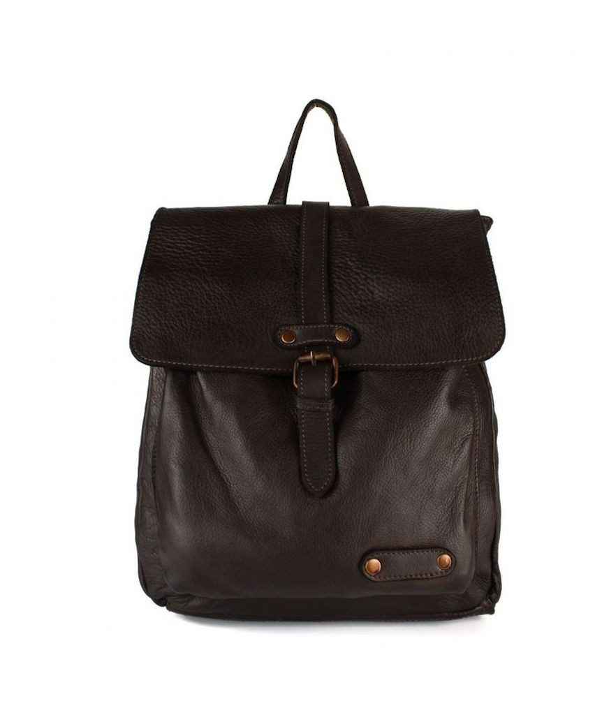 BZNA Bag Palma Braun Backpacker Designer Rucksack Handtasche Schultertasche