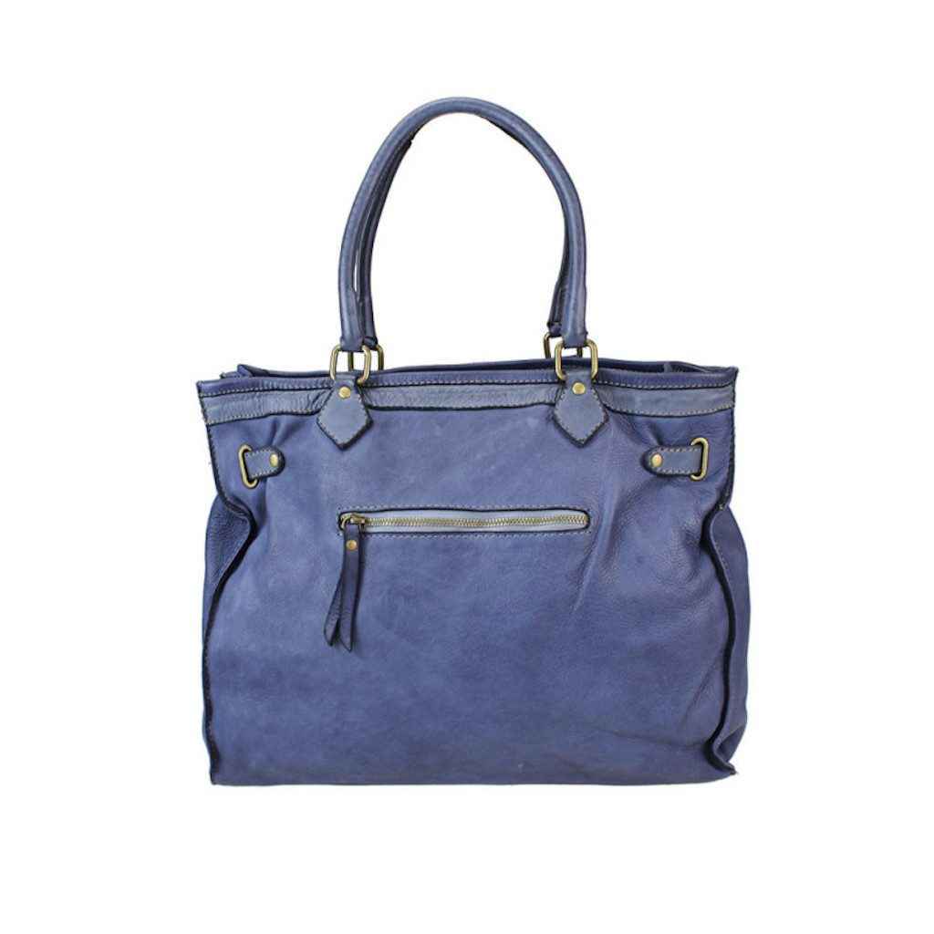 BZNA Bag Sue Braun Italy Designer Messenger Shopper Handtasche Schultertasche Tasche
