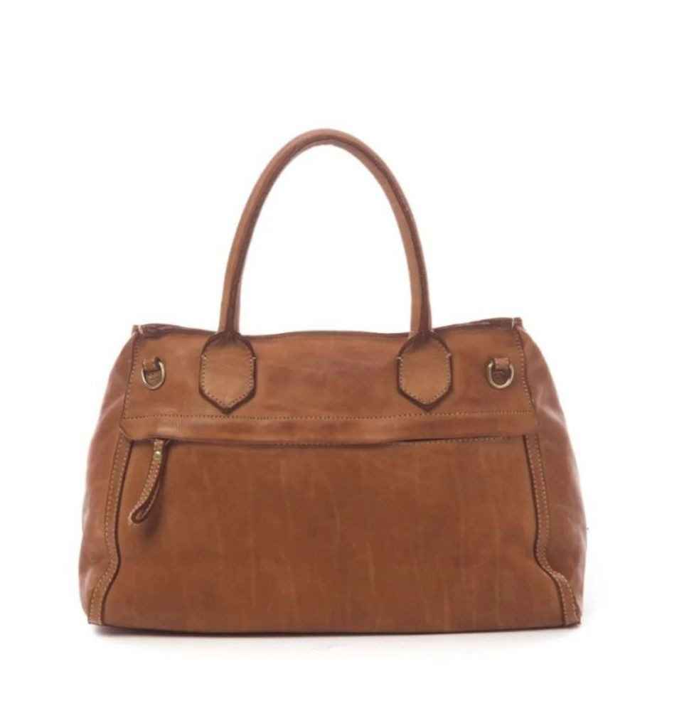 BZNA Bag Lauren Pink  Designer Ledertasche Tragetasche Handtasche