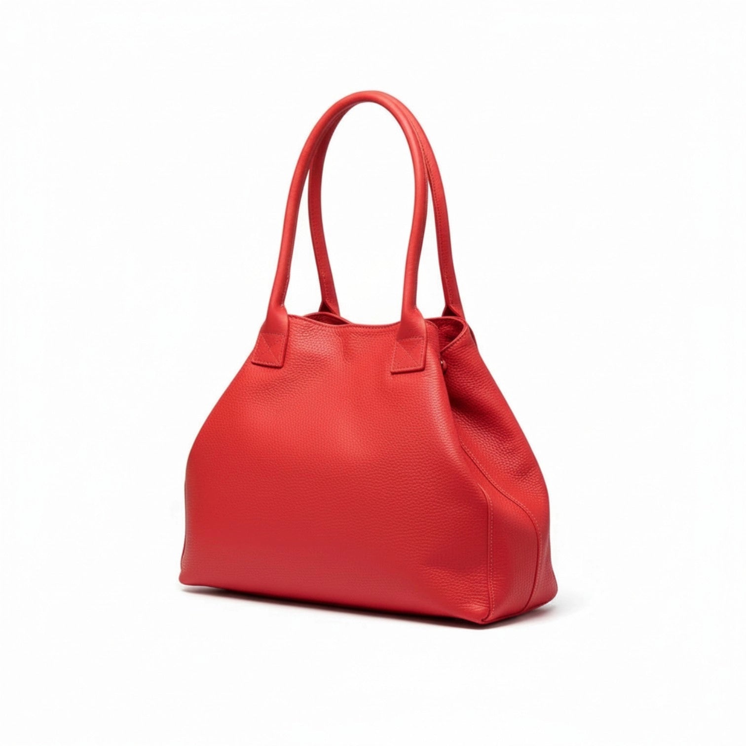 BZNA Bag Ladiva Rot Leder Italy Damen Shopper Handtasche Schultertasche Tasche - B Z N A