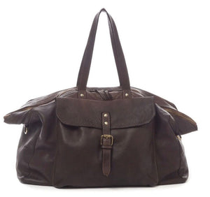 BZNA Bag Carilla Braun Italy Designer Weekender Sporttasche Reisetasche Schultertasche Shopper - B Z N A