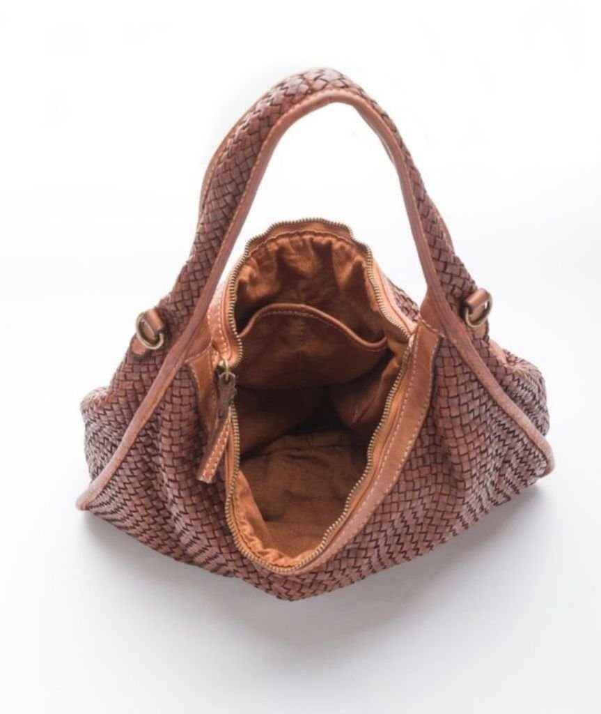 BZNA Bag Sanna Black Italy Designer Damen Handtasche Schultertasche Tasche Leder
