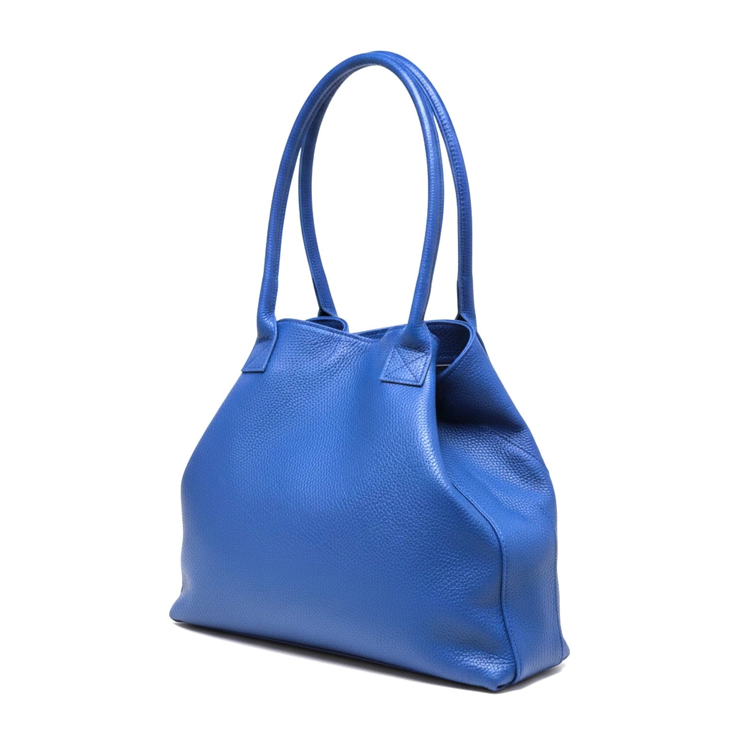 BZNA Bag Ladiva Blau Leder Italy Damen Shopper Handtasche Schultertasche Tasche - B Z N A