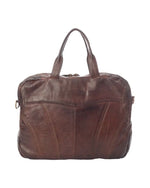 Lade das Bild in den Galerie-Viewer, BZNA Bag Simsa Braun Business Aktentasche Designer Ledertasche Schultertasche Unisex - B Z N A
