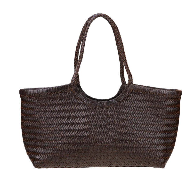 BZNA Bag Braun Italy Damen Handtasche Schultertasche Tasche Leder BZNA6168 - B Z N A