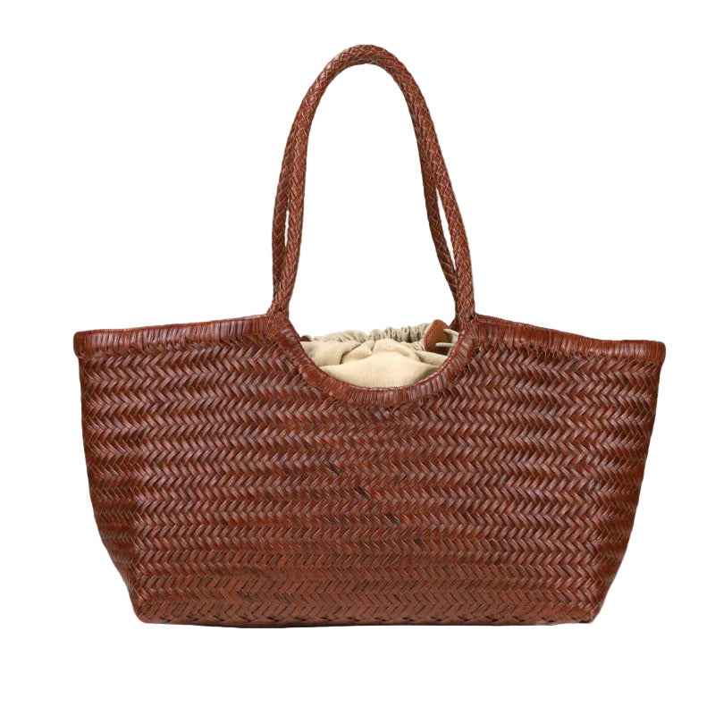 BZNA Bag Cognac Italy Damen Handtasche Schultertasche Tasche Leder BZNA6168