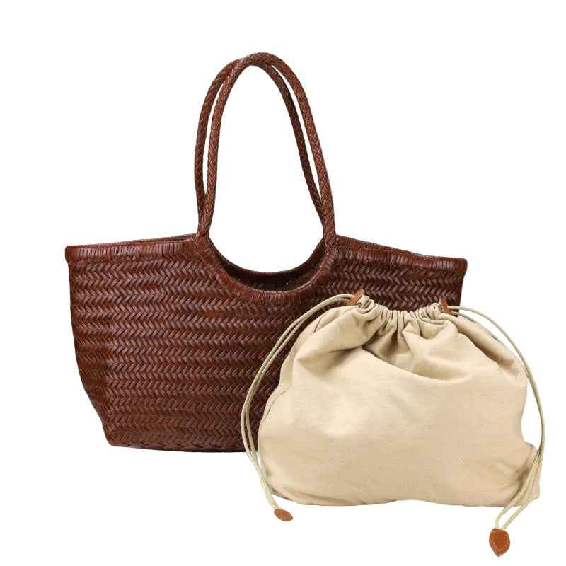 BZNA Bag Braun Italy Damen Handtasche Schultertasche Tasche Leder BZNA6168