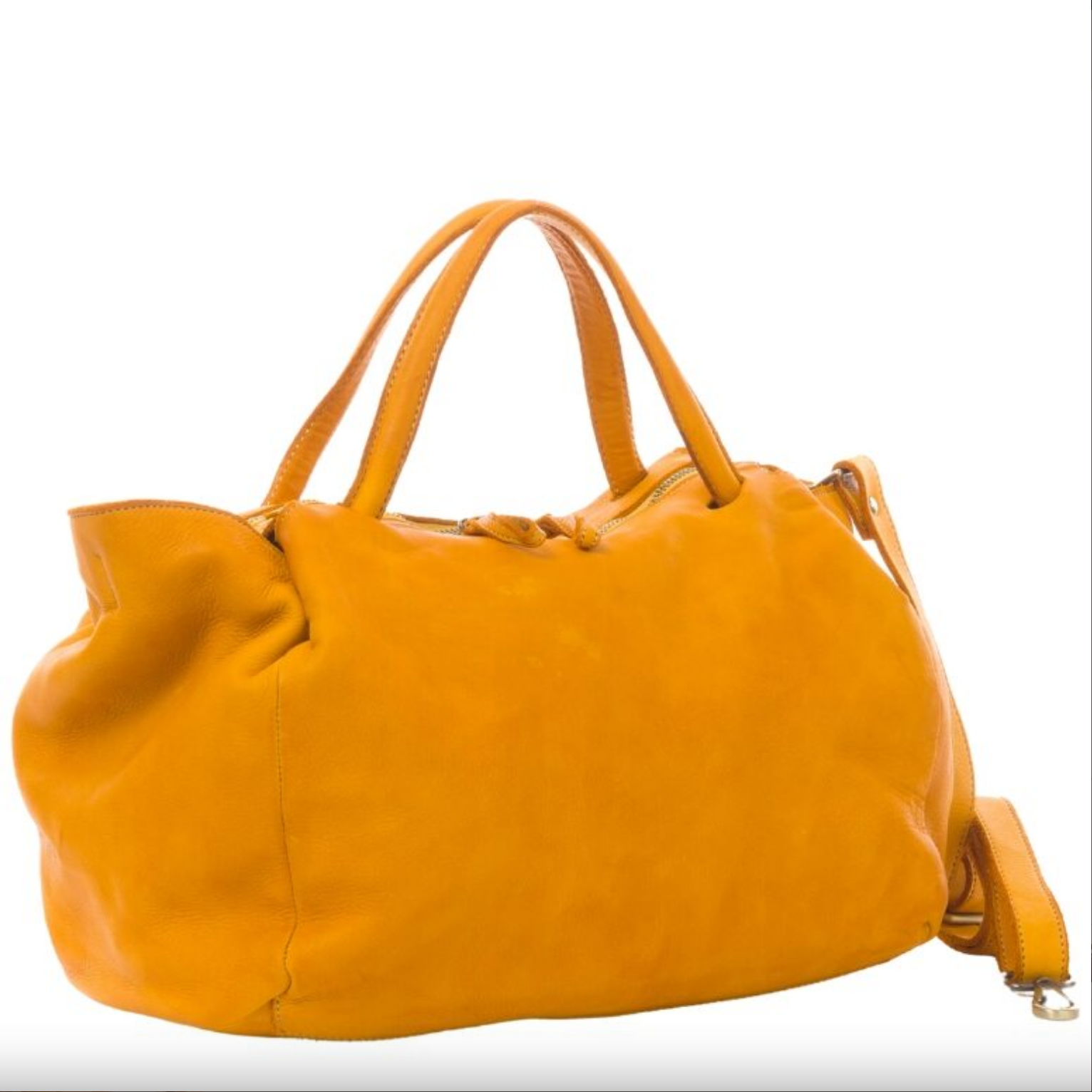 BZNA Bag Diana gelb Italy Designer Damen Handtasche Schultertasche Tasche Leder Shopper Neu - B Z N A