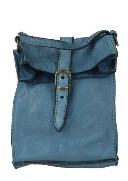 BZNA Bag Finja Petrol Designer mobile Handytasche Ledertasche Umhängetasche