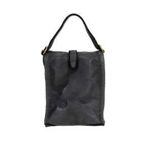 BZNA Bag Finja Schwarz Designer mobile Handytasche Ledertasche Umhängetasche