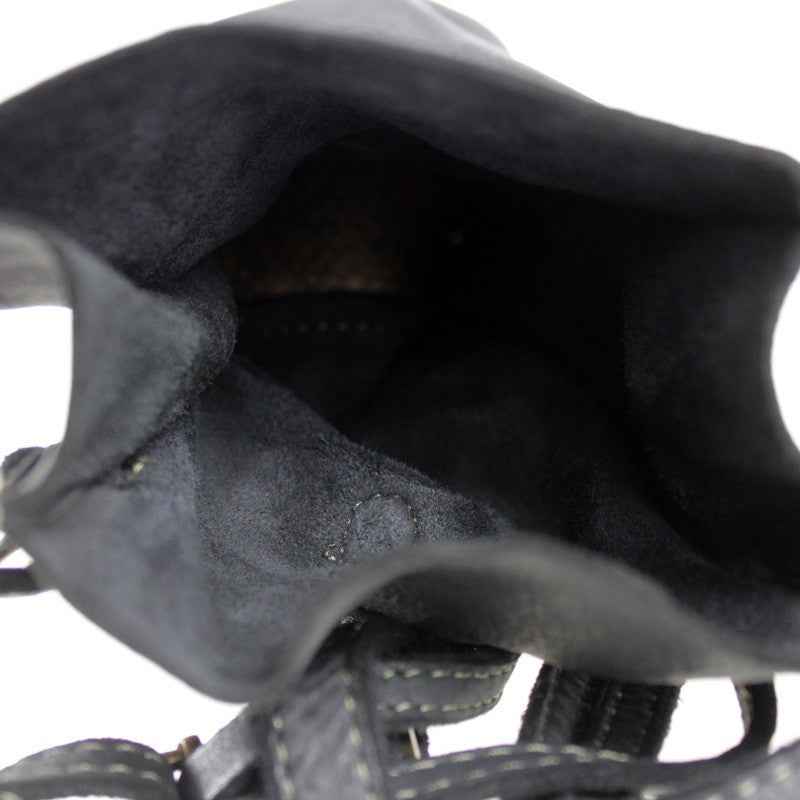 BZNA Bag Finja Schwarz Designer mobile Handytasche Ledertasche Umhängetasche