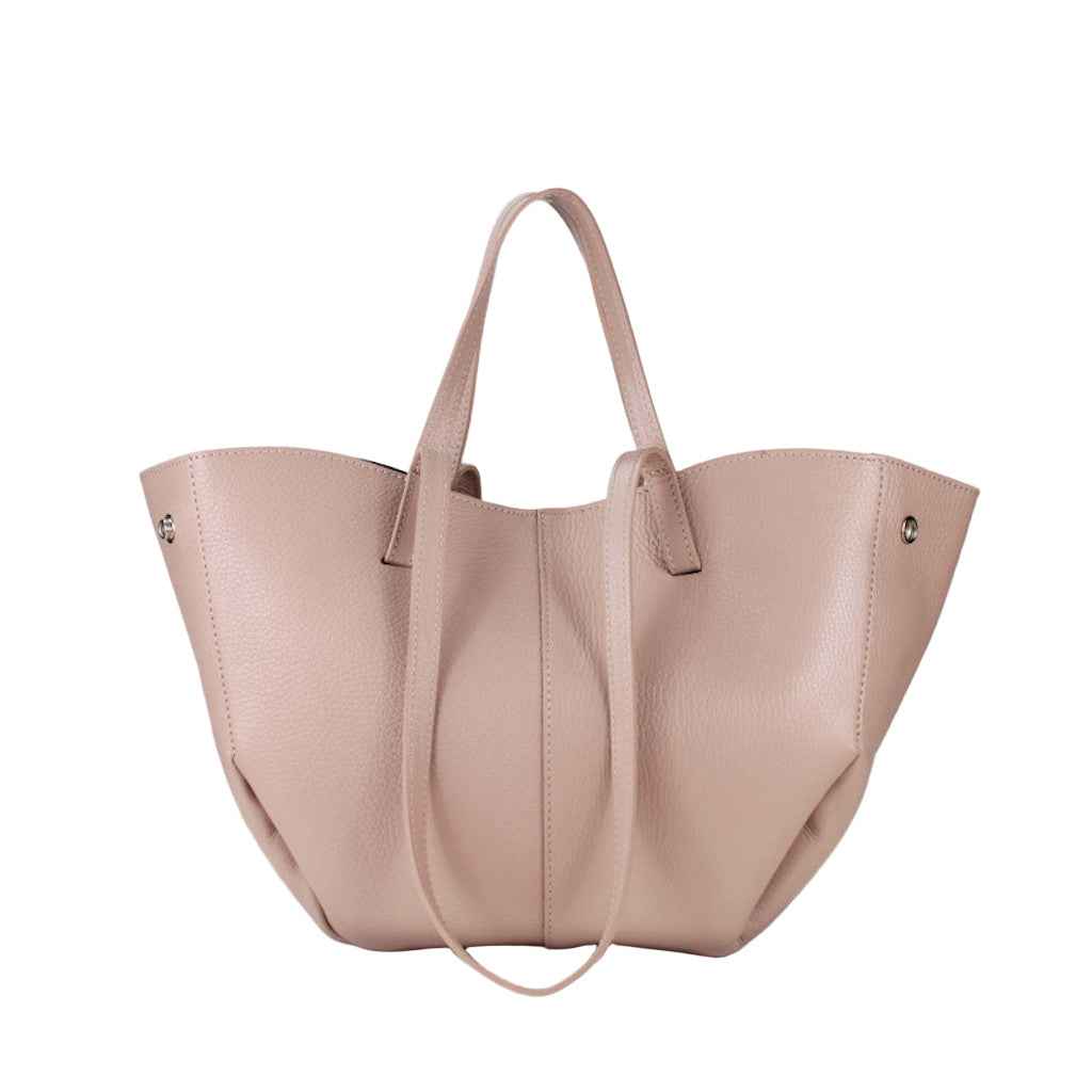 BZNA Bag Melina Rose Leder Italy Damen Shopper Handtasche Schultertasche Tasche