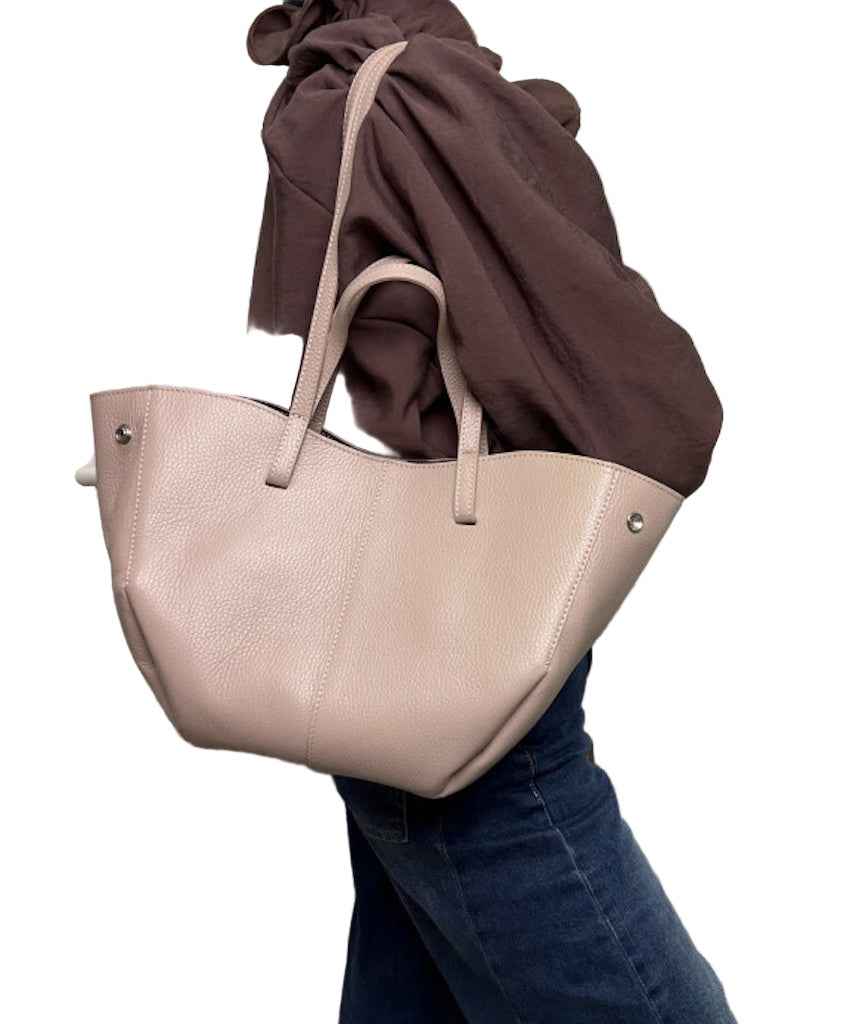 BZNA Bag Melina Mint Grün Leder Italy Damen Shopper Handtasche Schultertasche Tasche