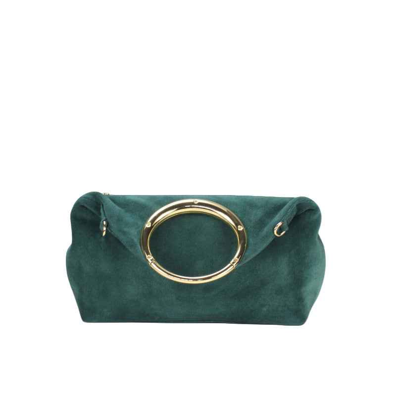 BZNA Bag Ciana Ottanio Wildleder Italy Damen  Handtasche Schultertasche Tasche