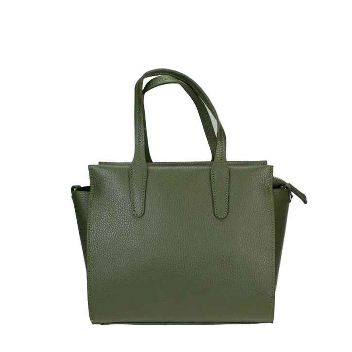 BZNA Bag Dara Verde Leder Italy Damen Handtasche Schultertasche Tasche