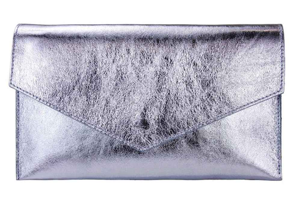 BZNA Bag Xyla Lilla Metalicca Leder Italy Damen Brieftaschen Clutch Handtasche Schultertasche