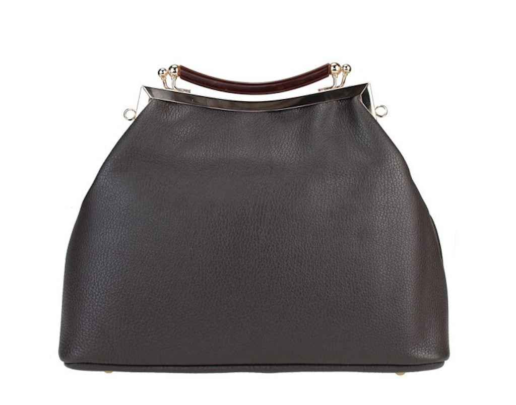 BZNA Bag Lunna Moro Leder Italy Damen Clutch Handtasche Schultertasche
