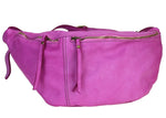 Load image into Gallery viewer, BZNA Bag Luigi Pink Italy Designer Gürteltasche Bauchtasche Fanny Bag Umhängetasche Schultertasche Tasche Leder Shopper Neu
