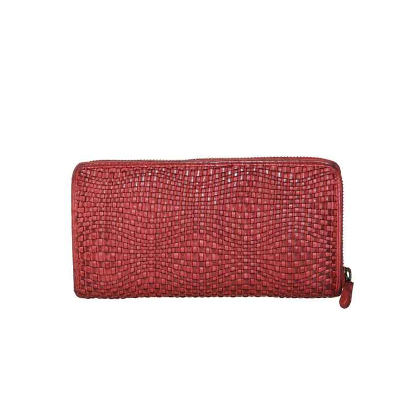 BZNA Berlin Daisy Rot Wallet Leather Leder Portemonnaie Geldbörse Clutch