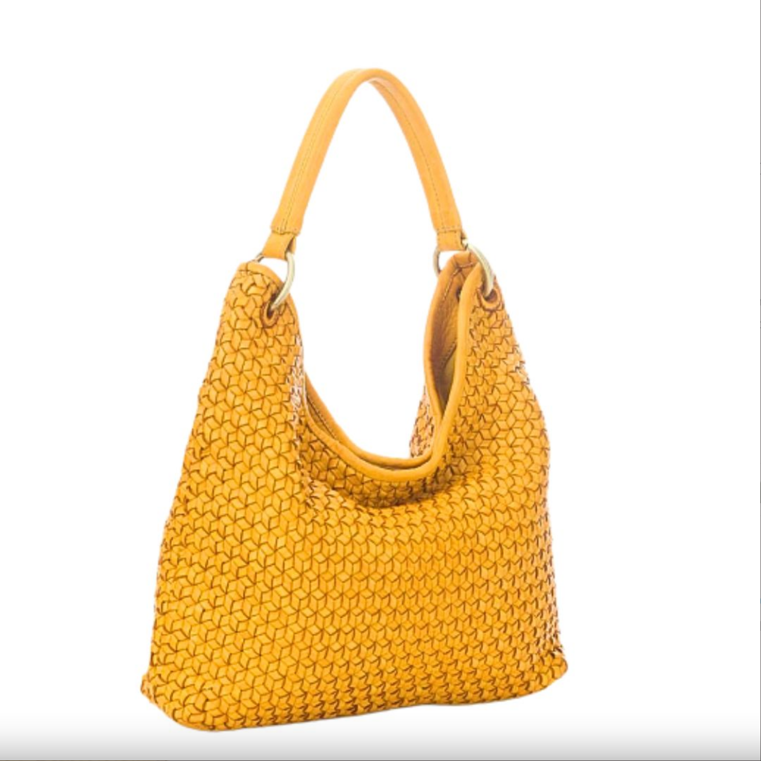 BZNA Bag Sanja Gelb Italy Designer Damen Handtasche Schultertasche Tasche - B Z N A