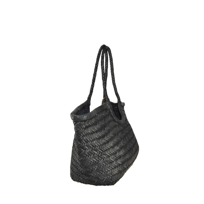 BZNA Bag Marina Petrol Italy Damen Handtasche Schultertasche Tasche Leder