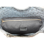 Load image into Gallery viewer, BZNA Bag Marina Petrol Italy Damen Handtasche Schultertasche Tasche Leder
