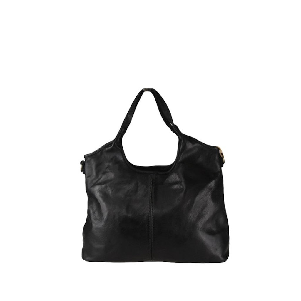 BZNA Bag Zinnia Schwarz Italy Designer Handtasche Schultertasche Tasche Leder Shopper - B Z N A