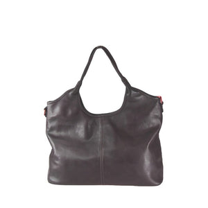 BZNA Bag Zinnia Braun Italy Designer Handtasche Schultertasche Tasche Leder Shopper - B Z N A