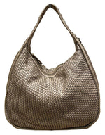 Load image into Gallery viewer, BZNA Bag Sanna Taupe Italy Designer Damen Handtasche Schultertasche Tasche Leder
