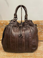 Load image into Gallery viewer, BZNA Bag Thora Braun Italy Designer Damen Handtasche Schultertasche Tasche
