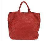 Load image into Gallery viewer, BZNA Bag Naomi rosso Italy Designer Damen Handtasche Ledertasche Tasche Shopper

