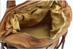 Load image into Gallery viewer, BZNA Bag Laura Cognac Italy Vintage Schultertasche Designer Damen Handtasche
