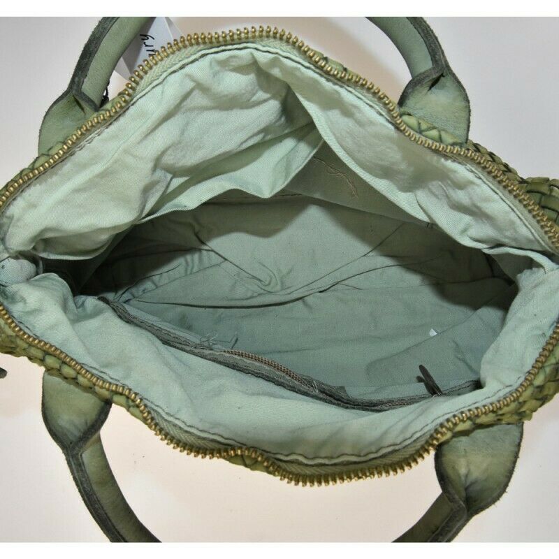 BZNA Bag Bianca Cognac Italy Designer Damen Handtasche Schultertasche Tasche